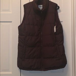 Old Navy Burgundy Vest (more brown)